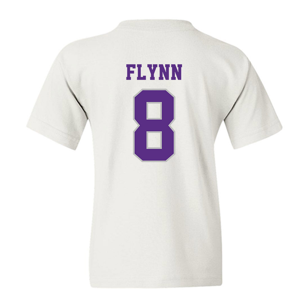 Stonehill - NCAA Football : John Flynn - Classic Shersey Youth T-Shirt-1