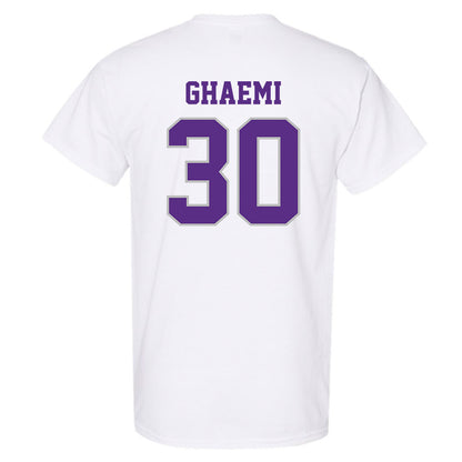 Stonehill - NCAA Men's Ice Hockey : Dylan Ghaemi - Classic Shersey T-Shirt-1