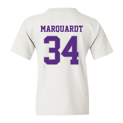 Stonehill - NCAA Men's Basketball : Neal Marquardt - Classic Shersey Youth T-Shirt-1