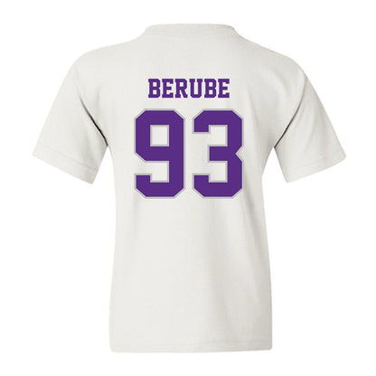 Stonehill - NCAA Football : Brenden Berube - Classic Shersey Youth T-Shirt-1