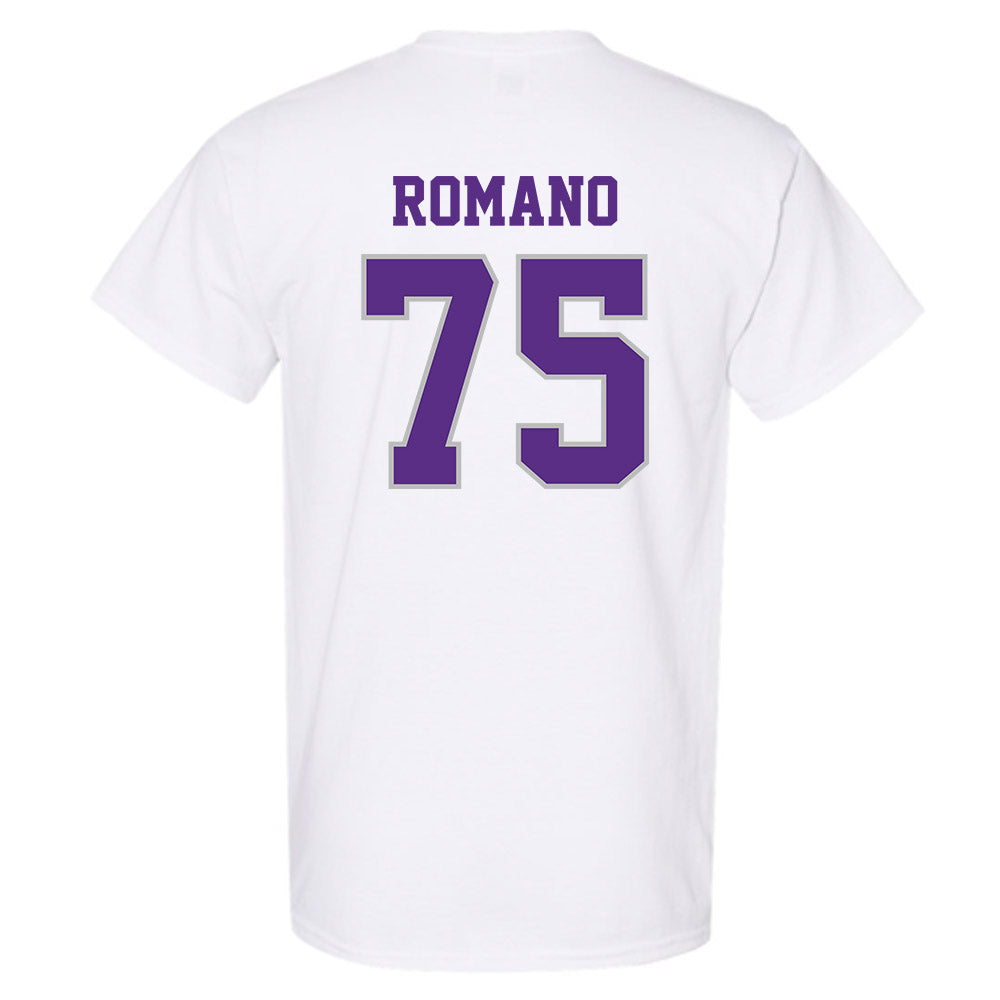 Stonehill - NCAA Football : Evan Romano - Classic Shersey T-Shirt-1