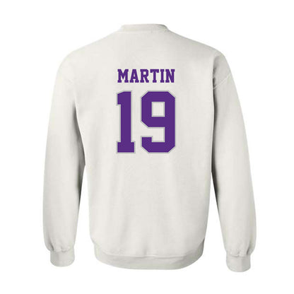 Stonehill - NCAA Baseball : Adam Martin - Classic Shersey Crewneck Sweatshirt-1