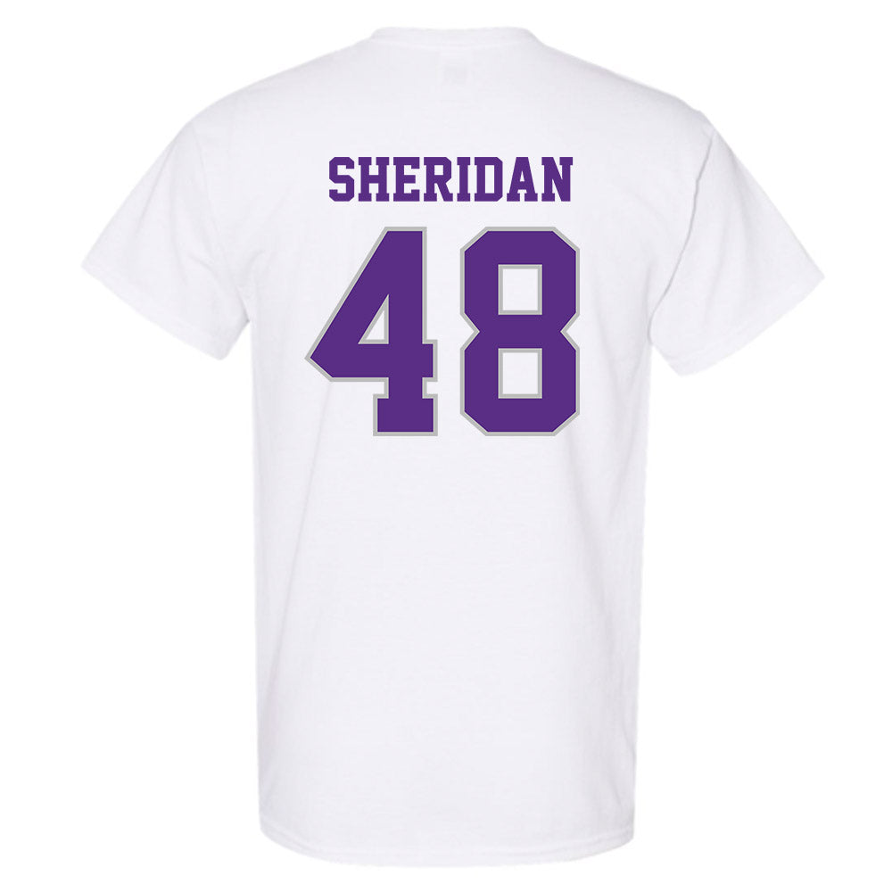Stonehill - NCAA Football : Kevin Sheridan - Classic Shersey T-Shirt-1