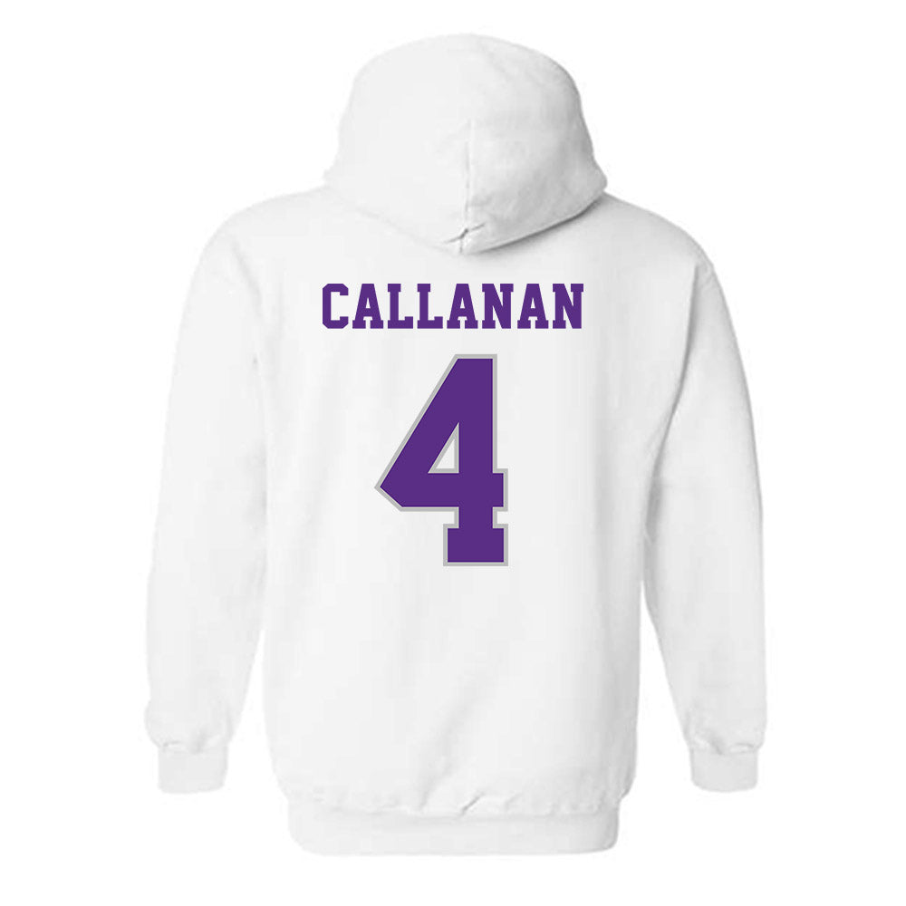 Stonehill - NCAA Equestrian : Shay Callanan - Classic Shersey Hooded Sweatshirt-1