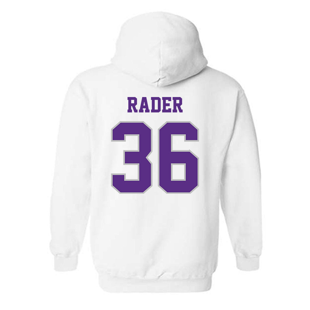 Stonehill - NCAA Baseball : Brayden Rader - Classic Shersey Hooded Sweatshirt-1