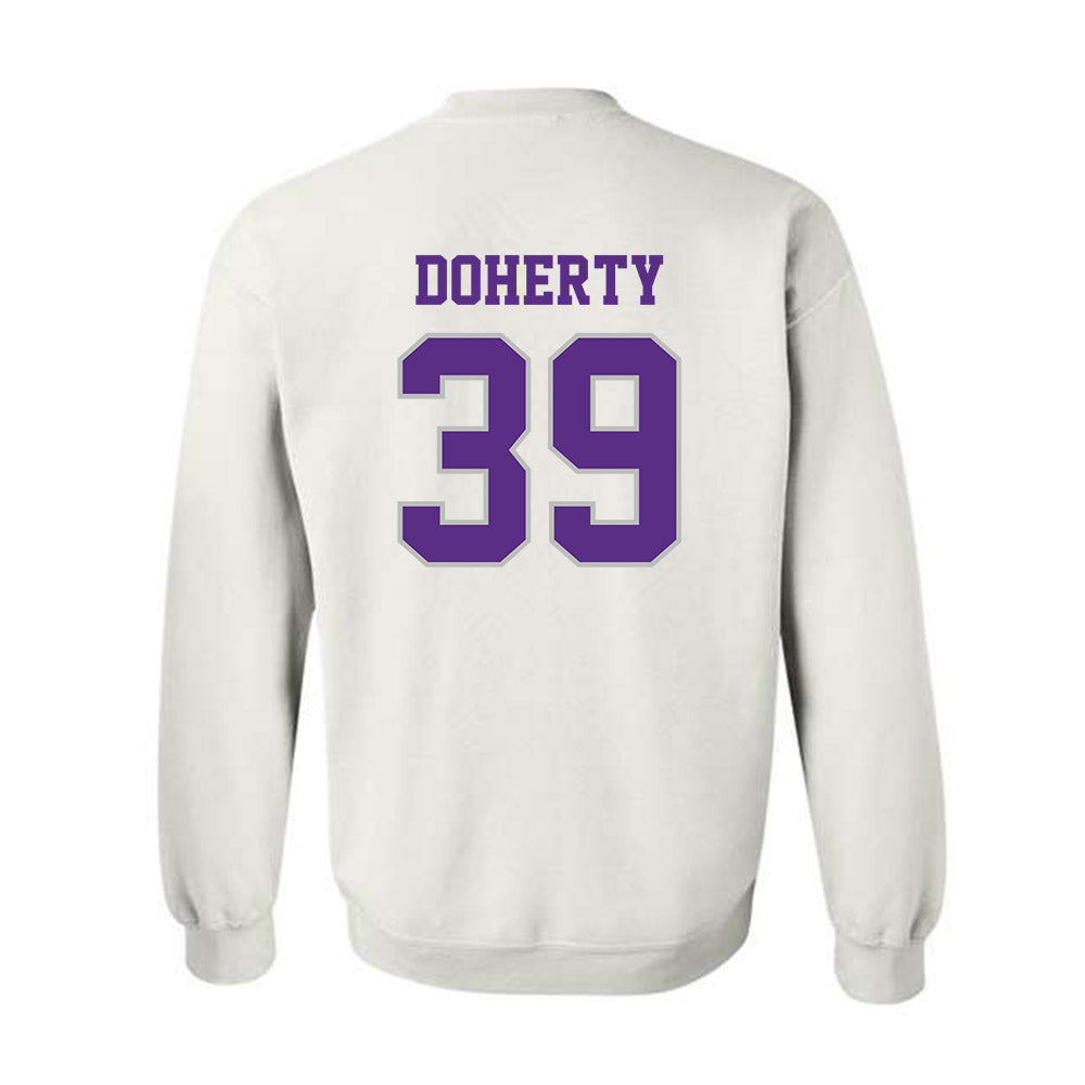 Stonehill - NCAA Men's Soccer : Killian Doherty - Classic Shersey Crewneck Sweatshirt-1