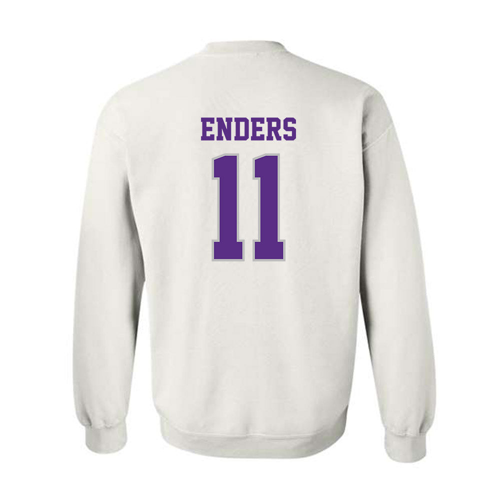 Stonehill - NCAA Baseball : Jackson Enders - Classic Shersey Crewneck Sweatshirt-1