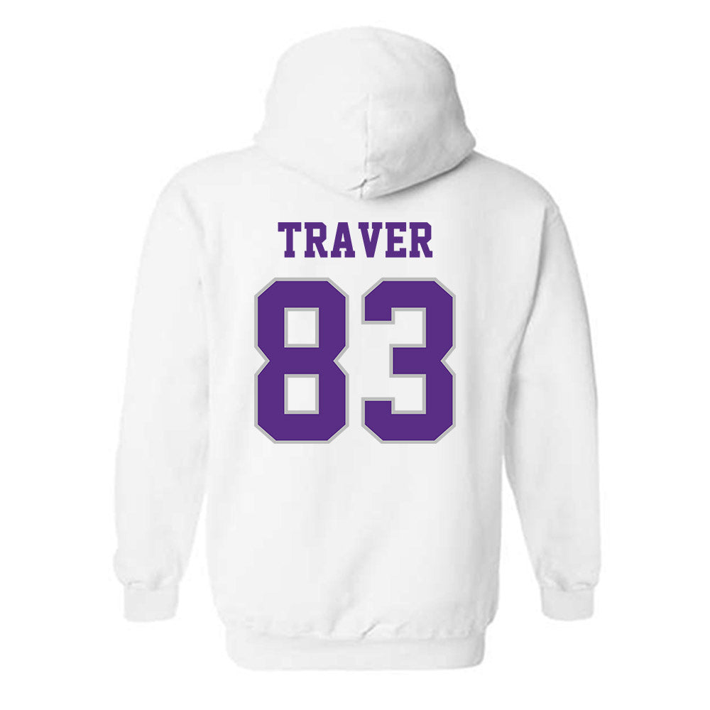 Stonehill - NCAA Football : Ashtin Traver - Classic Shersey Hooded Sweatshirt-1