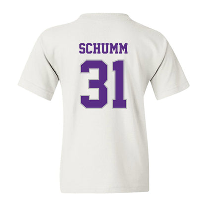 Stonehill - NCAA Women's Ice Hockey : Nicole Schumm - Classic Shersey Youth T-Shirt-1