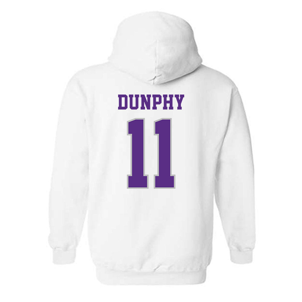 Stonehill - NCAA Football : Brigham Dunphy - Classic Shersey Hooded Sweatshirt-1
