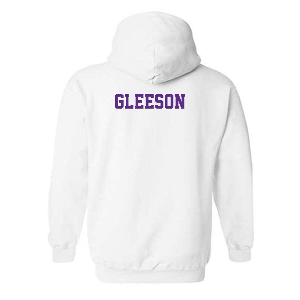 Stonehill - NCAA Men's Track & Field : Ayden Gleeson - Classic Shersey Hooded Sweatshirt-1