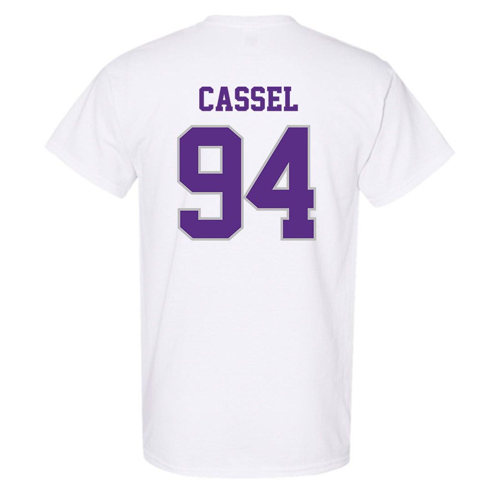 Stonehill - NCAA Football : Marcus Cassel - Classic Shersey T-Shirt-1