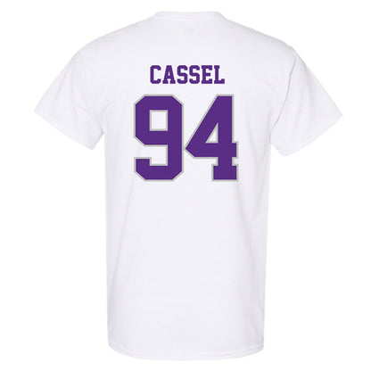 Stonehill - NCAA Football : Marcus Cassel - Classic Shersey T-Shirt-1