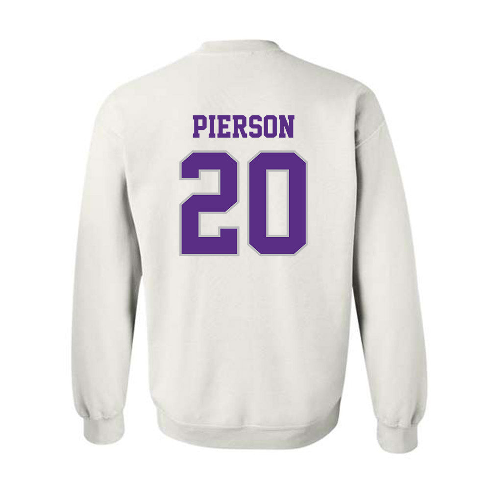 Stonehill - NCAA Men's Track & Field (Indoor) : Drew Pierson - Classic Shersey Crewneck Sweatshirt-1