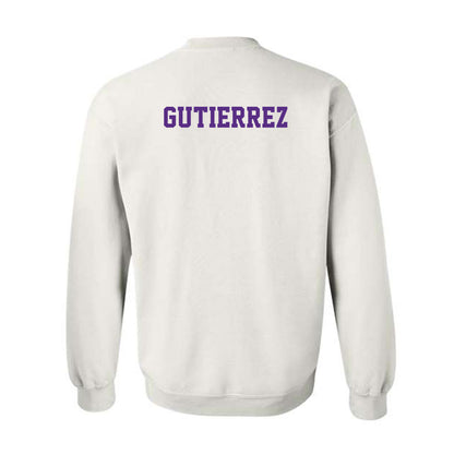 Stonehill - NCAA Men's Tennis : Javier Gutierrez - Classic Shersey Crewneck Sweatshirt-1