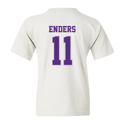 Stonehill - NCAA Baseball : Jackson Enders - Classic Shersey Youth T-Shirt-1