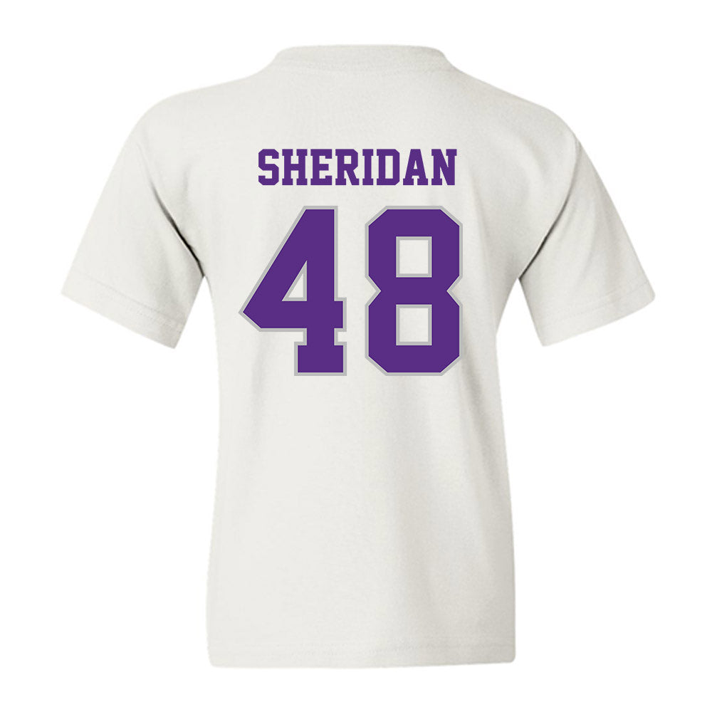 Stonehill - NCAA Football : Kevin Sheridan - Classic Shersey Youth T-Shirt-1