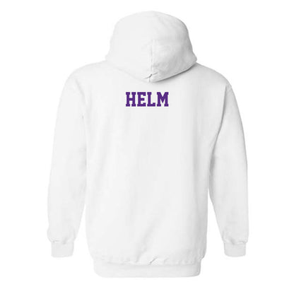 Stonehill - NCAA Men's Tennis : Charles Helm - Classic Shersey Hooded Sweatshirt-1