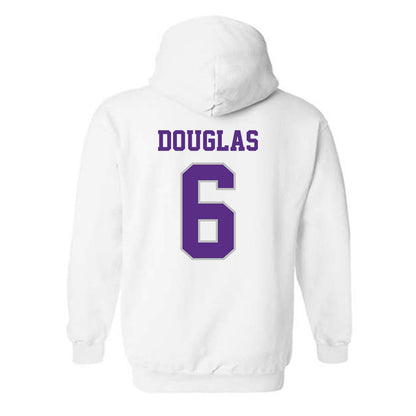 Stonehill - NCAA Baseball : Ryan Douglas - Classic Shersey Hooded Sweatshirt-1
