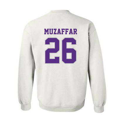 Stonehill - NCAA Men's Soccer : Amman Muzaffar - Classic Shersey Crewneck Sweatshirt-1