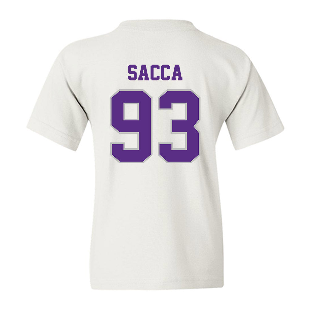 Stonehill - NCAA Women's Ice Hockey : Bella Sacca - Classic Shersey Youth T-Shirt-1