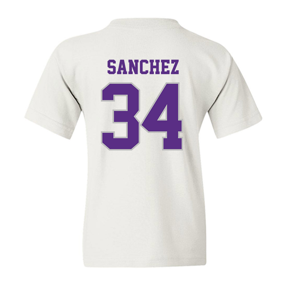 Stonehill - NCAA Football : Andrew Sanchez - Classic Shersey Youth T-Shirt-1