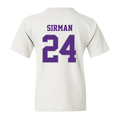 Stonehill - NCAA Football : Emory Sirman - Classic Shersey Youth T-Shirt-1