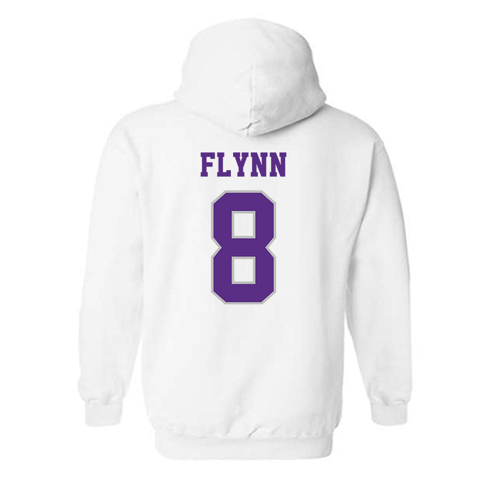 Stonehill - NCAA Football : John Flynn - Classic Shersey Hooded Sweatshirt-1
