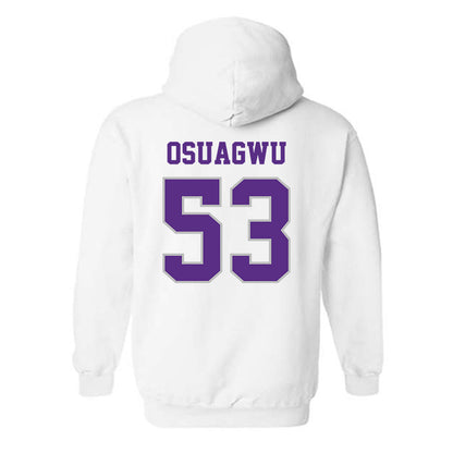 Stonehill - NCAA Football : Joshua Osuagwu - Classic Shersey Hooded Sweatshirt-1