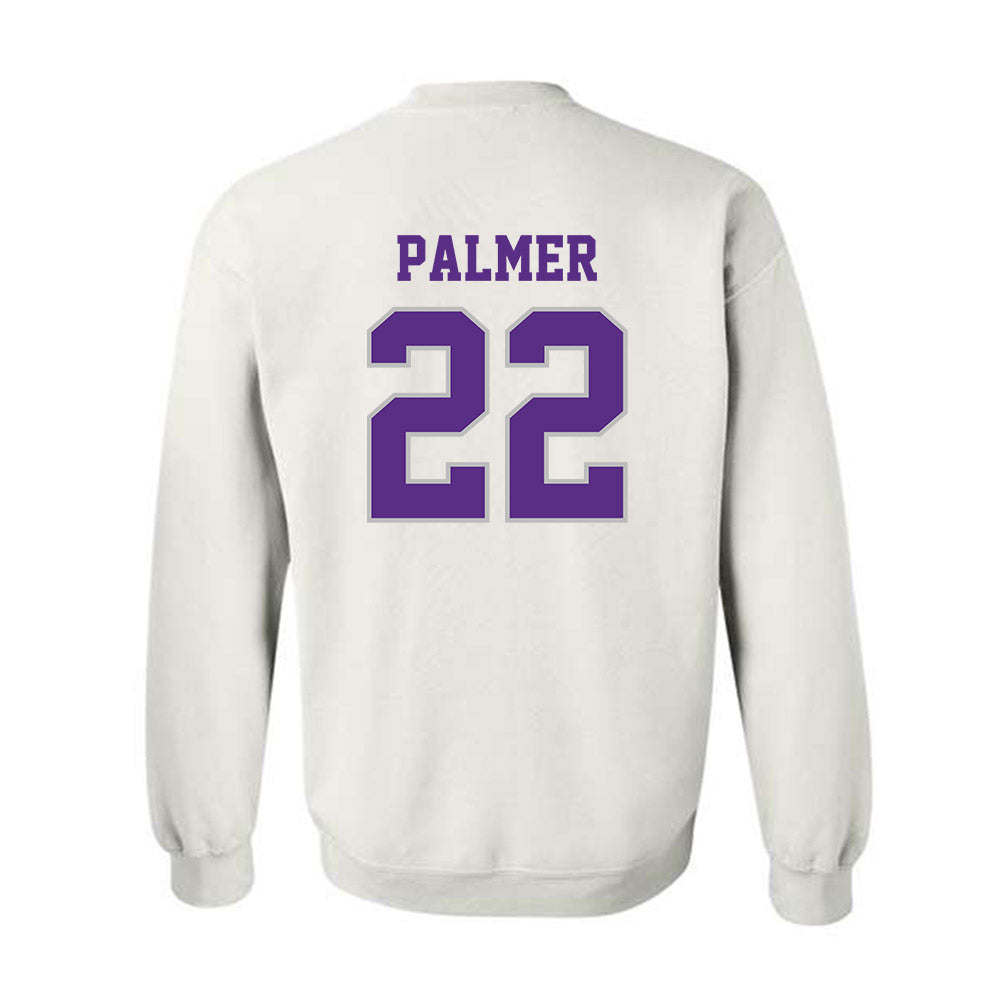 Stonehill - NCAA Men's Ice Hockey : Jordin Palmer - Classic Shersey Crewneck Sweatshirt-1