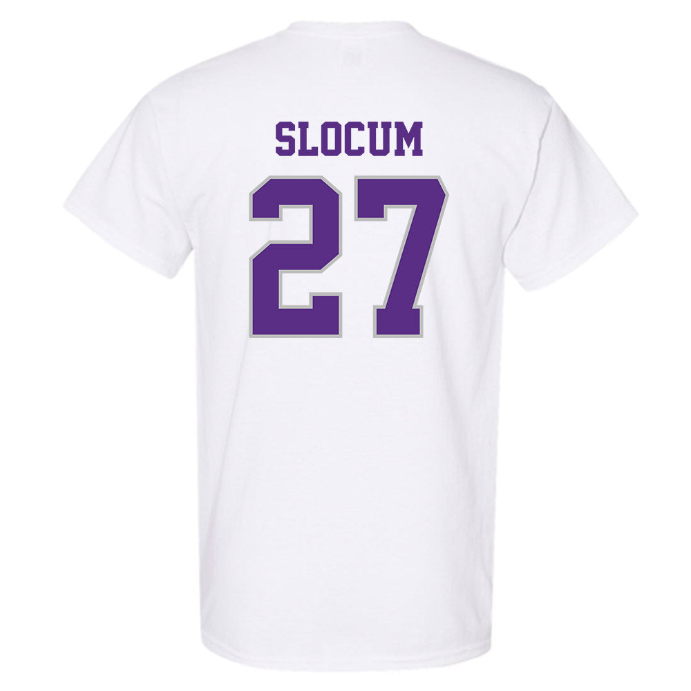 Stonehill - NCAA Women's Ice Hockey : Makenna Slocum - Classic Shersey T-Shirt-1
