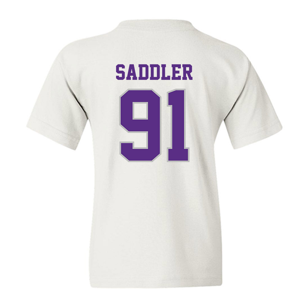 Stonehill - NCAA Football : Marquan Saddler - Classic Shersey Youth T-Shirt-1