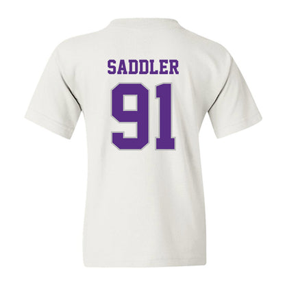Stonehill - NCAA Football : Marquan Saddler - Classic Shersey Youth T-Shirt-1