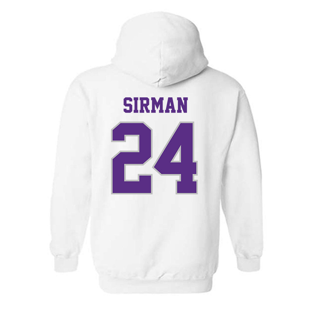 Stonehill - NCAA Football : Emory Sirman - Classic Shersey Hooded Sweatshirt-1