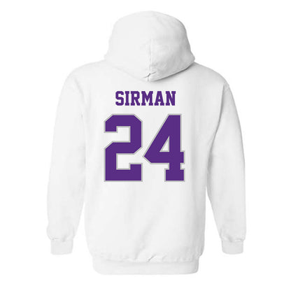 Stonehill - NCAA Football : Emory Sirman - Classic Shersey Hooded Sweatshirt-1