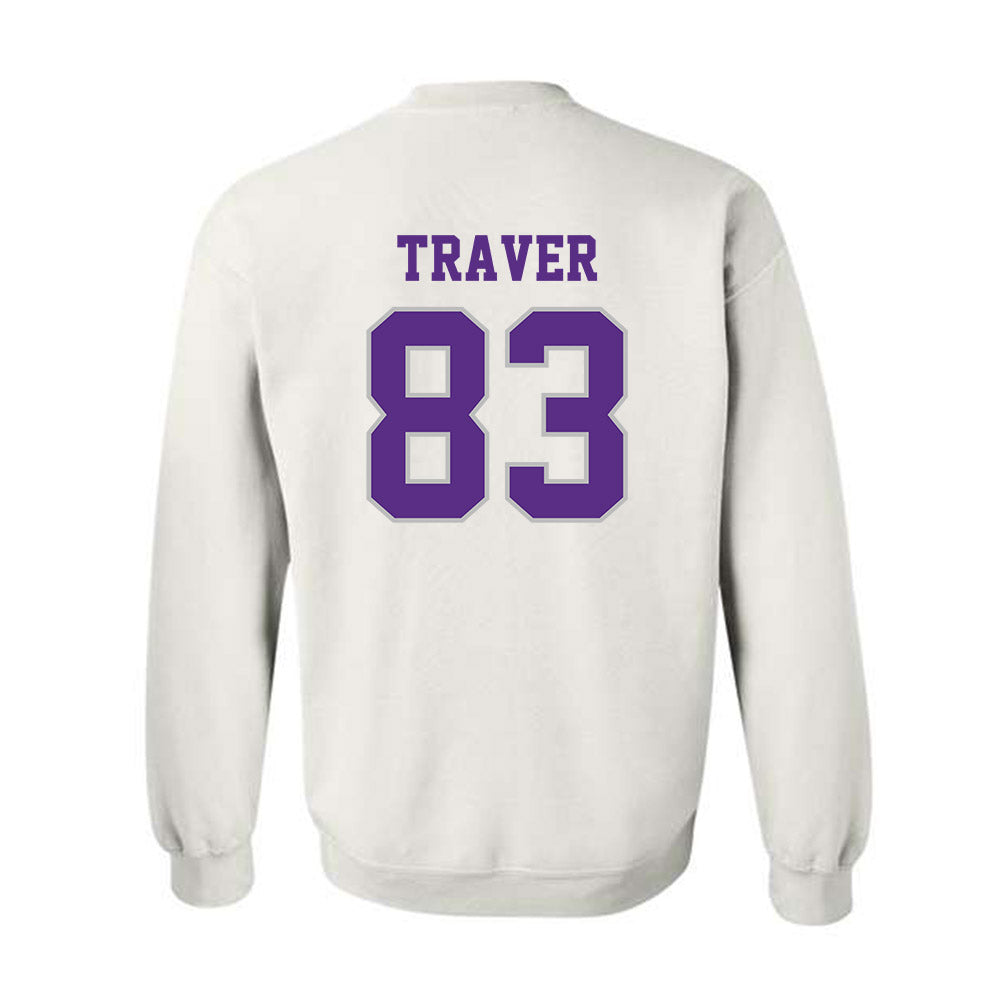 Stonehill - NCAA Football : Ashtin Traver - Classic Shersey Crewneck Sweatshirt-1