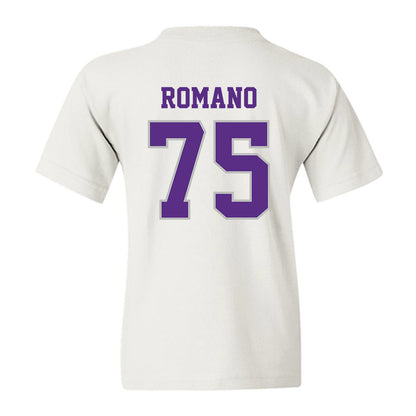 Stonehill - NCAA Football : Evan Romano - Classic Shersey Youth T-Shirt-1