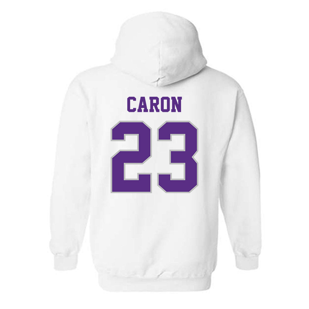 Stonehill - NCAA Softball : McKenzie Caron - Classic Shersey Hooded Sweatshirt-1
