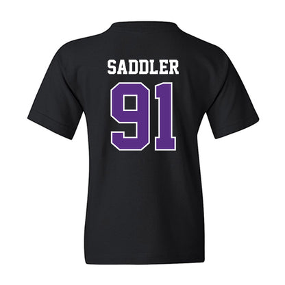 Stonehill - NCAA Football : Marquan Saddler - Classic Shersey Youth T-Shirt-1