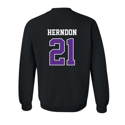 Stonehill - NCAA Women's Volleyball : Haley Herndon - Classic Shersey Crewneck Sweatshirt-1