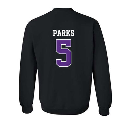 Stonehill - NCAA Baseball : Sam Parks - Classic Shersey Crewneck Sweatshirt-1