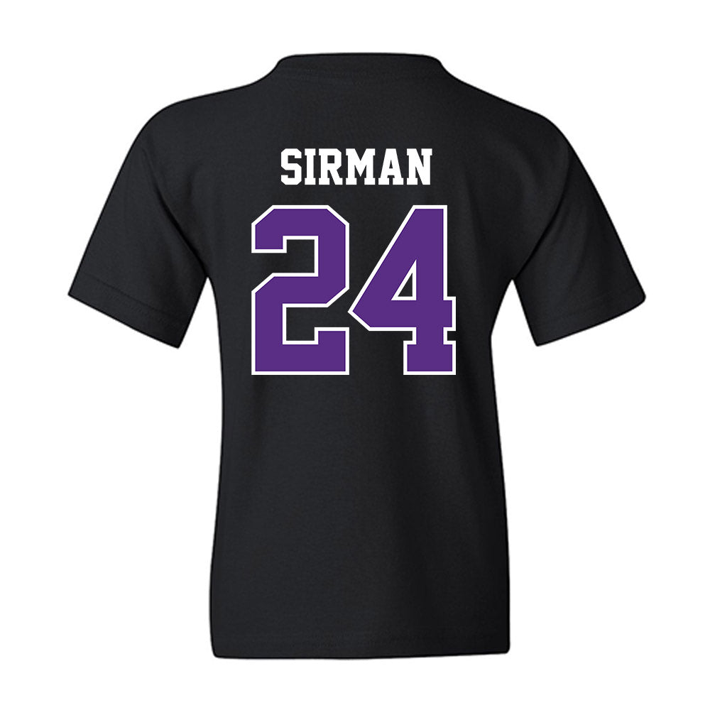 Stonehill - NCAA Football : Emory Sirman - Classic Shersey Youth T-Shirt-1