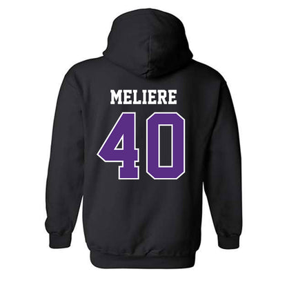 Stonehill - NCAA Baseball : Kenny Meliere - Classic Shersey Hooded Sweatshirt-1