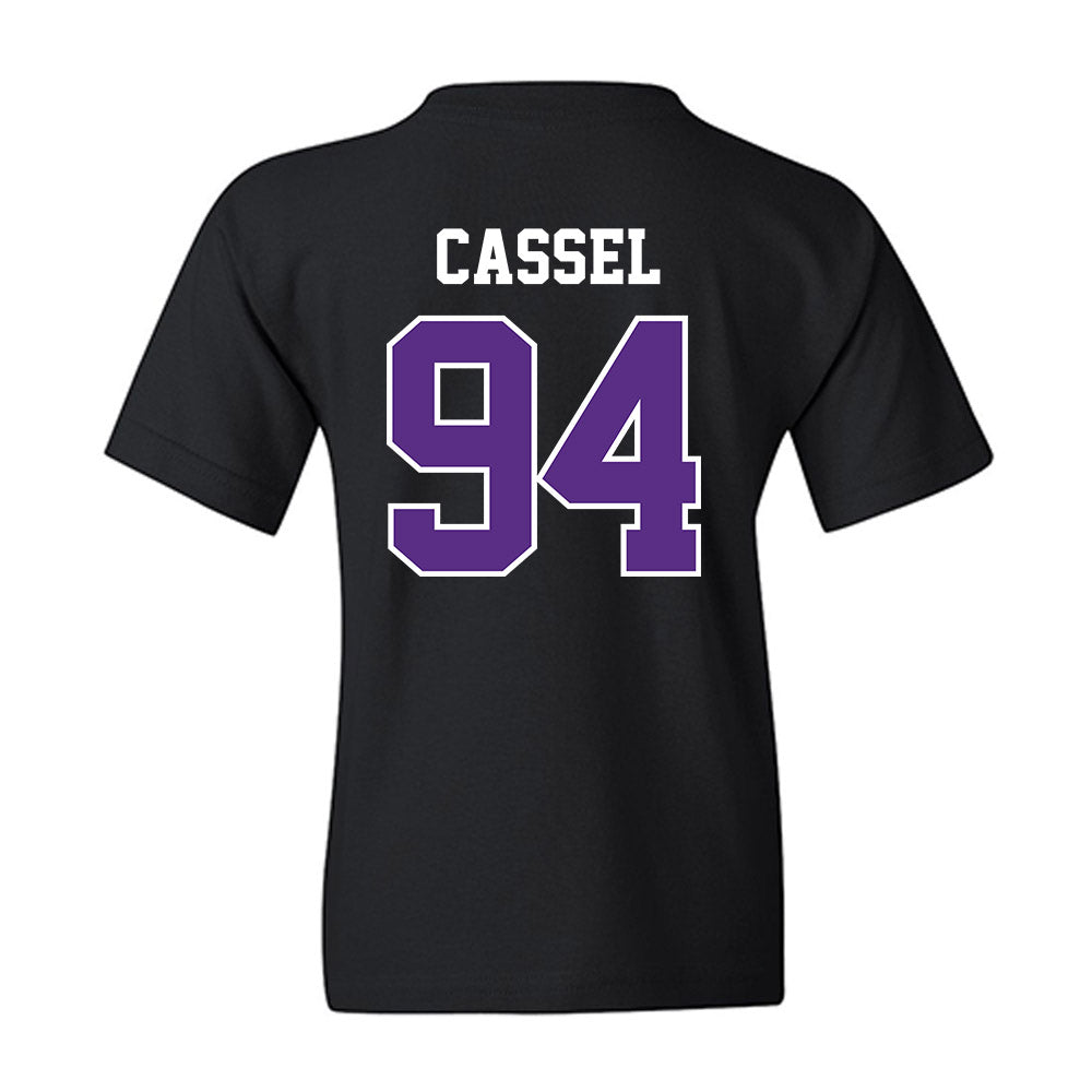 Stonehill - NCAA Football : Marcus Cassel - Classic Shersey Youth T-Shirt-1