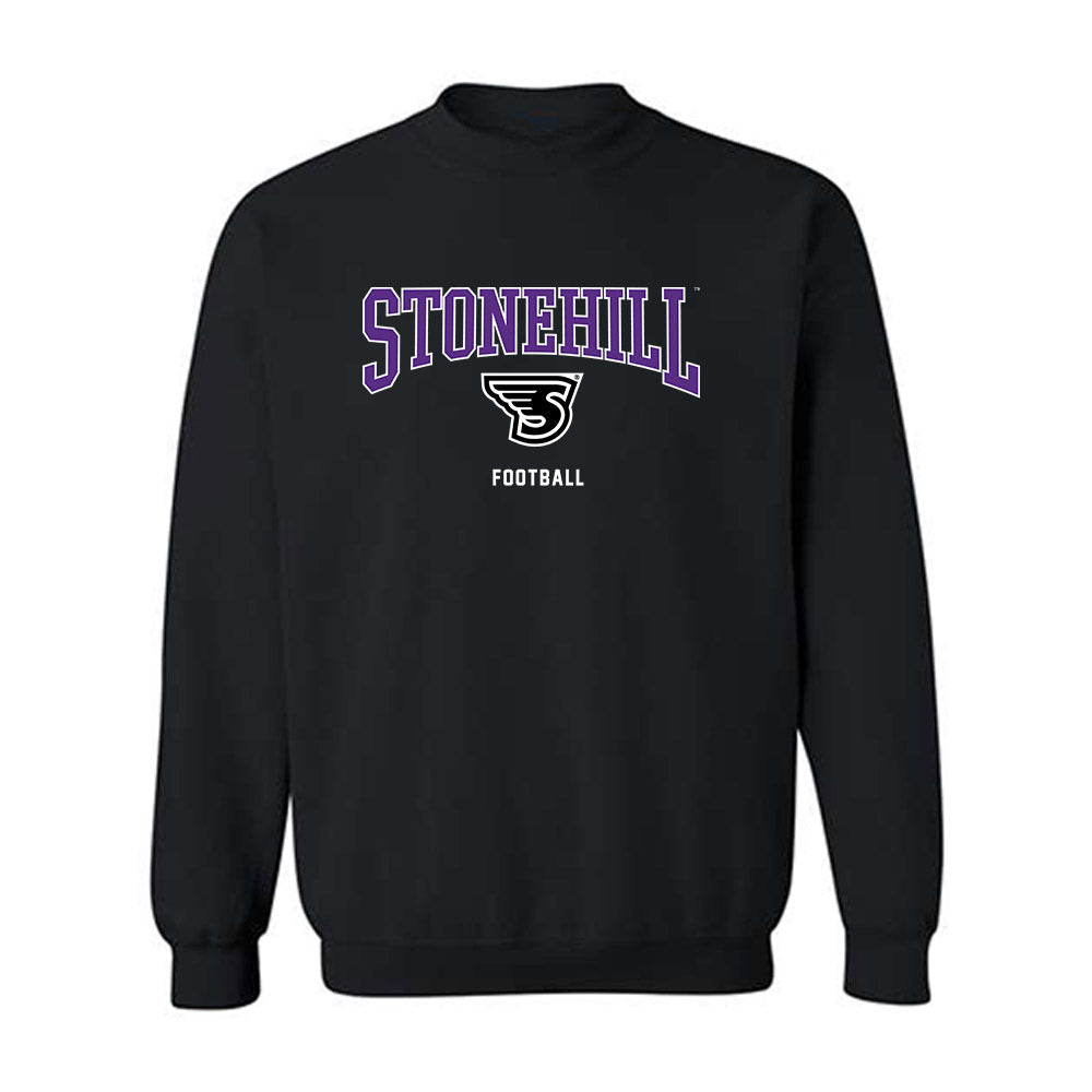 Stonehill - NCAA Football : John Flynn - Classic Shersey Crewneck Sweatshirt-0