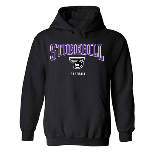 Stonehill - NCAA Baseball : Kenny Meliere - Classic Shersey Hooded Sweatshirt-0