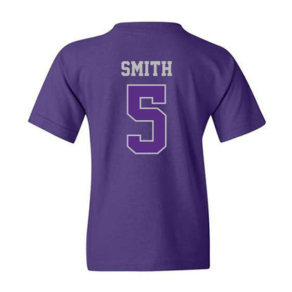 Stonehill - NCAA Women's Basketball : Narissa Smith - Classic Shersey Youth T-Shirt-1
