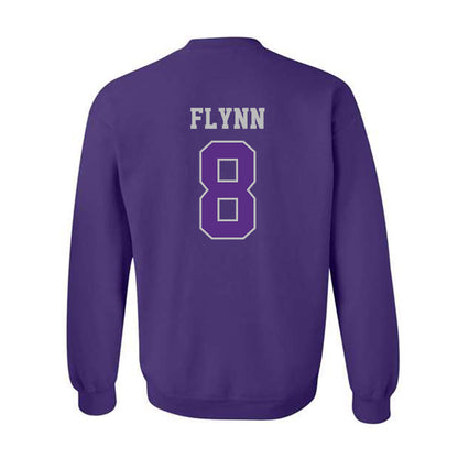 Stonehill - NCAA Football : John Flynn - Classic Shersey Crewneck Sweatshirt-1