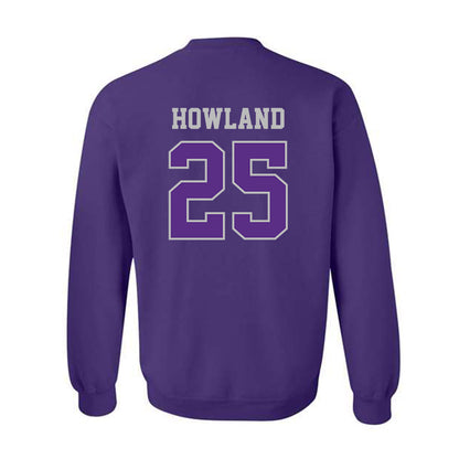 Stonehill - NCAA Baseball : Jamison Howland - Classic Shersey Crewneck Sweatshirt-1