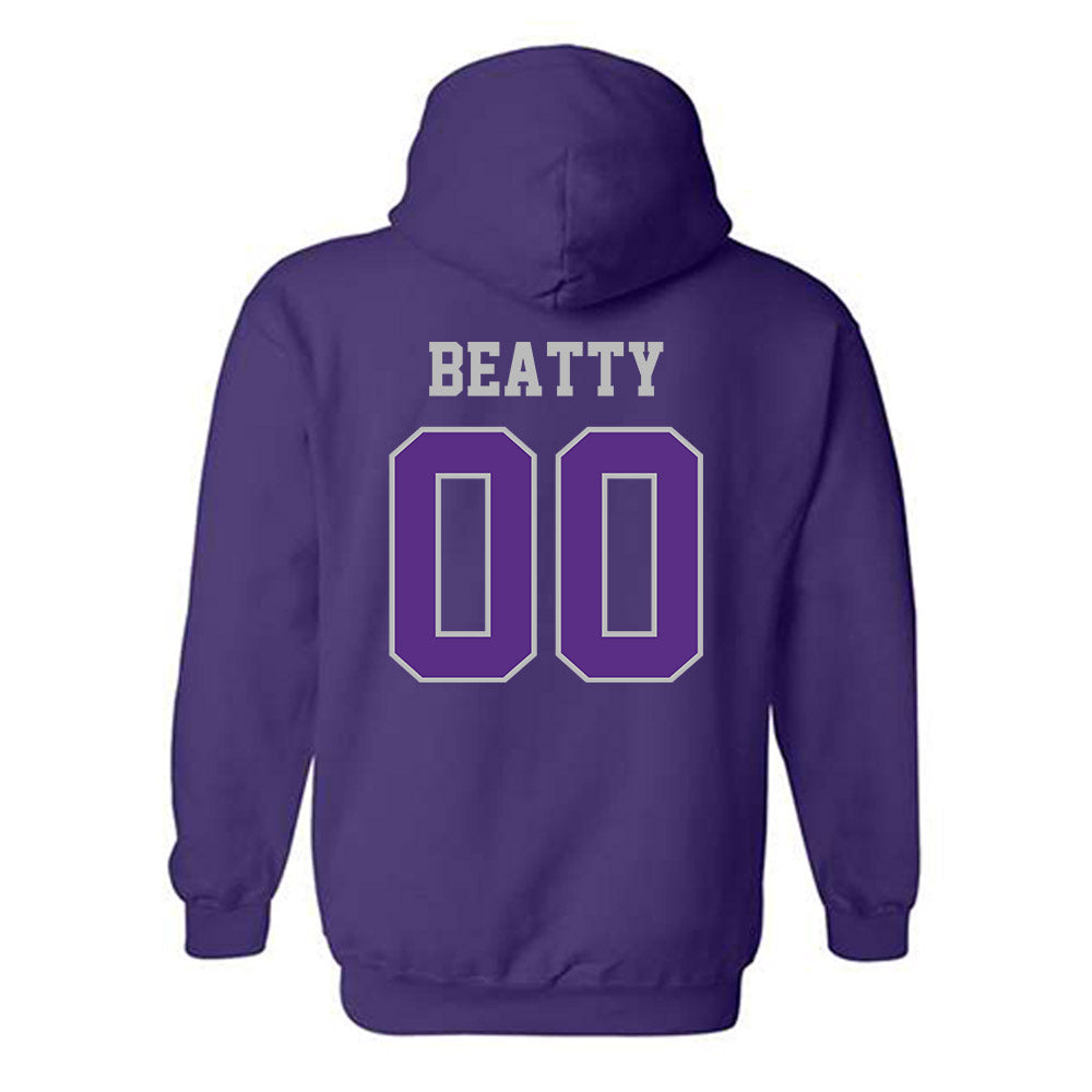Stonehill - NCAA Softball : Alana Beatty - Classic Shersey Hooded Sweatshirt-1